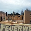 Rohbau - Außen- und Innenwänder in Holzständer-Bauweise